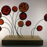 Delphine, Lumverre - Compo 11 éléments-marguerite