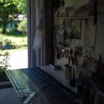 atelier-vue jardin